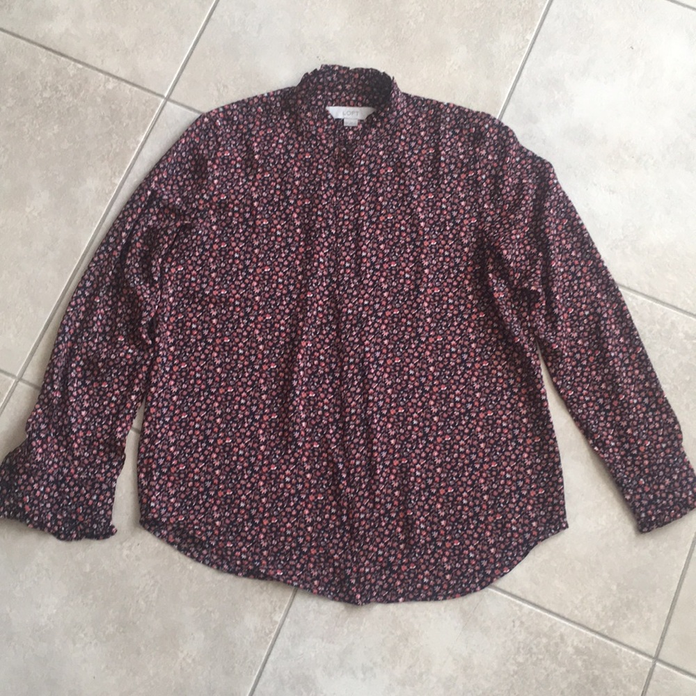 Loft Floral Blouse